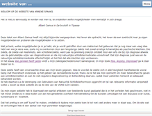 Tablet Screenshot of annekespaaks.nl